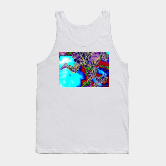 HALO Hallucination Tank Top by BadHabitsLounge